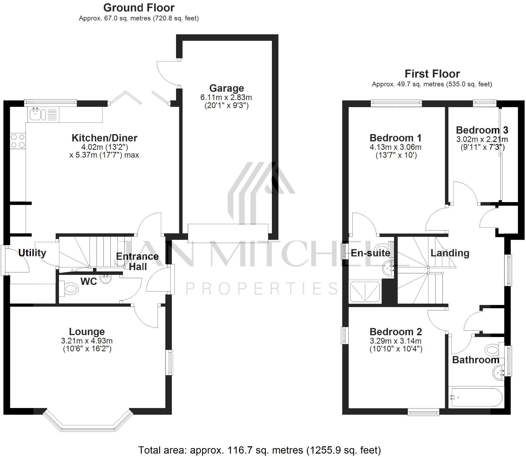 Pavilion Rise, Cottier Grange, Prudhoe floorplan
