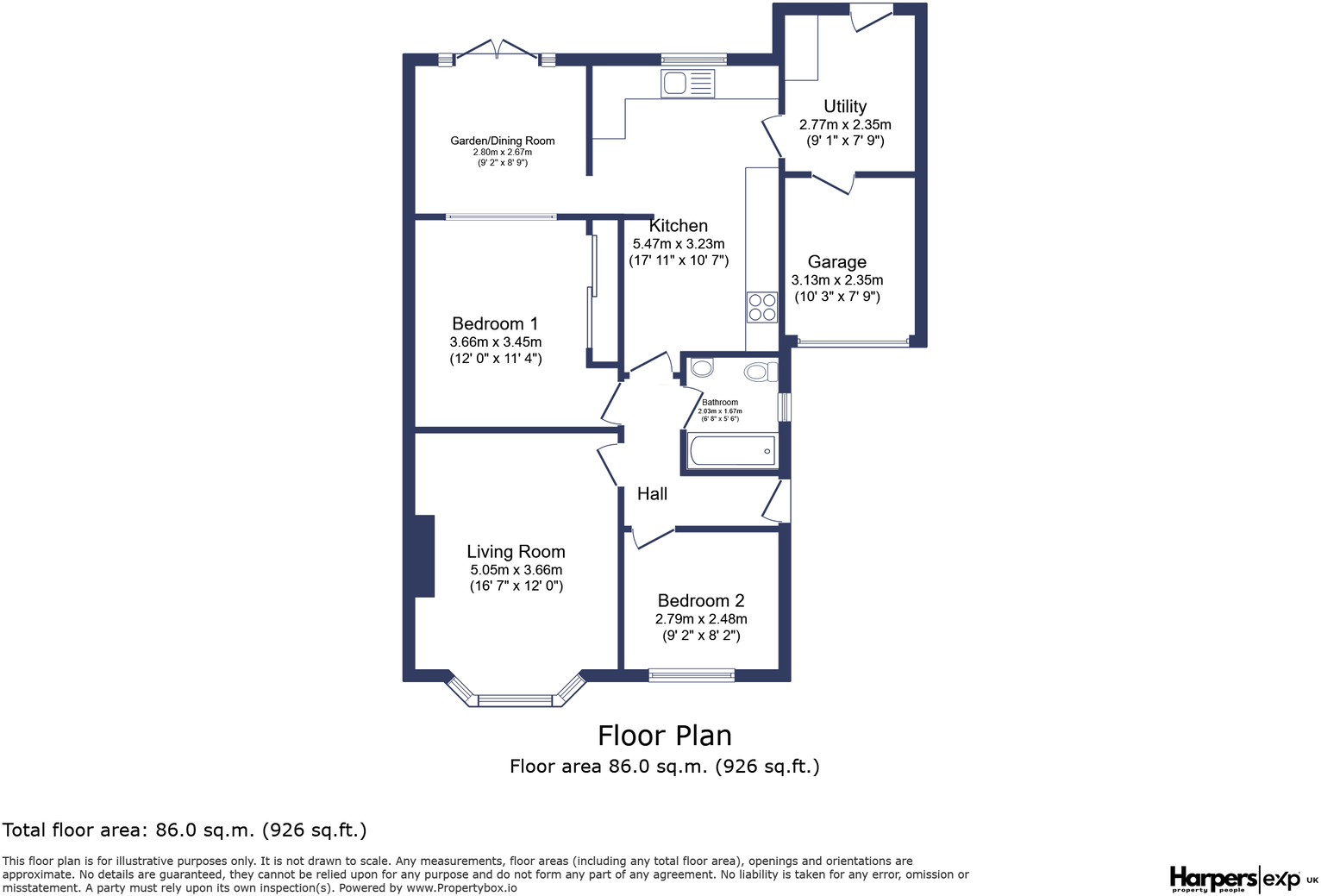 Leander Avenue, Choppington, NE62 5BB floorplan