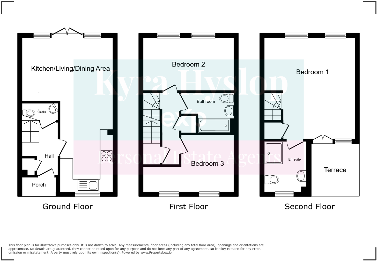 Slate Road, Exeter, EX4 8RJ floorplan