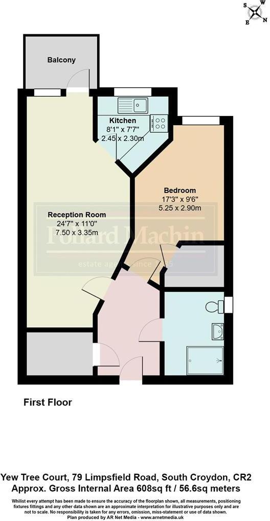Limpsfield Road, Sanderstead floorplan