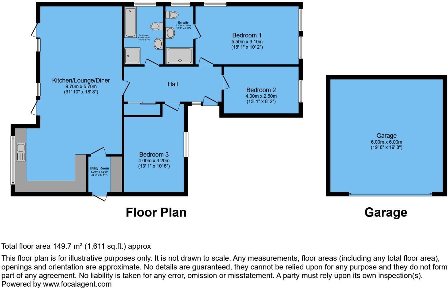 Dunston Road, Whittington Moor, Chesterfield, S41 8XA floorplan