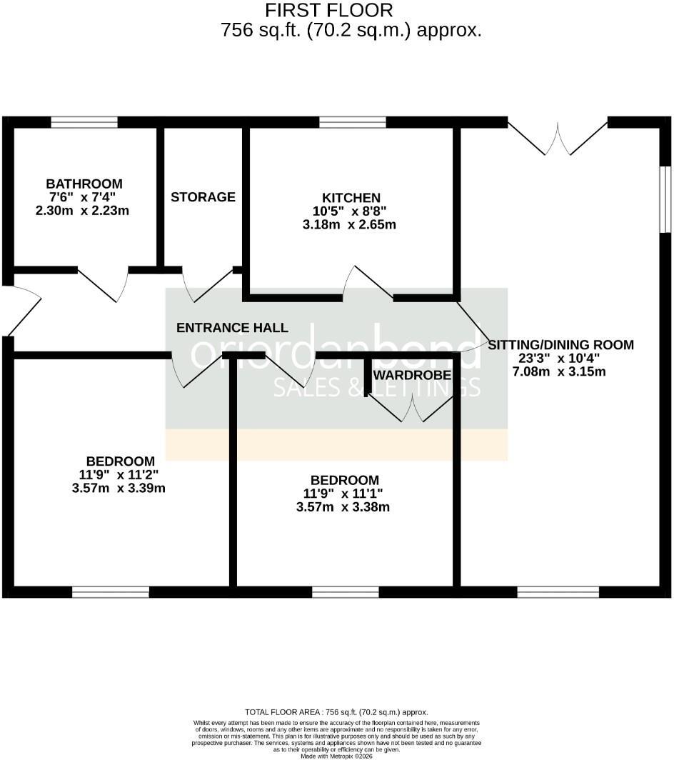 Alwyn Walk, Great Billing Way, Northampton NN3 floorplan
