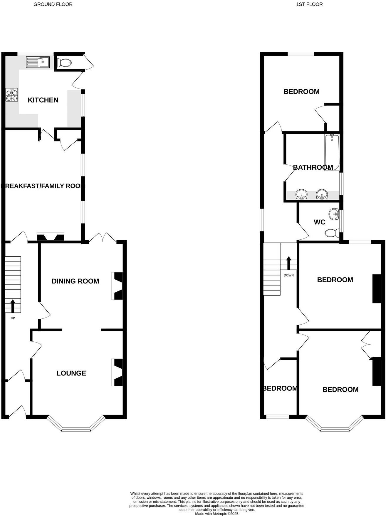 Exeter Road, Exmouth, EX8 1QQ floorplan