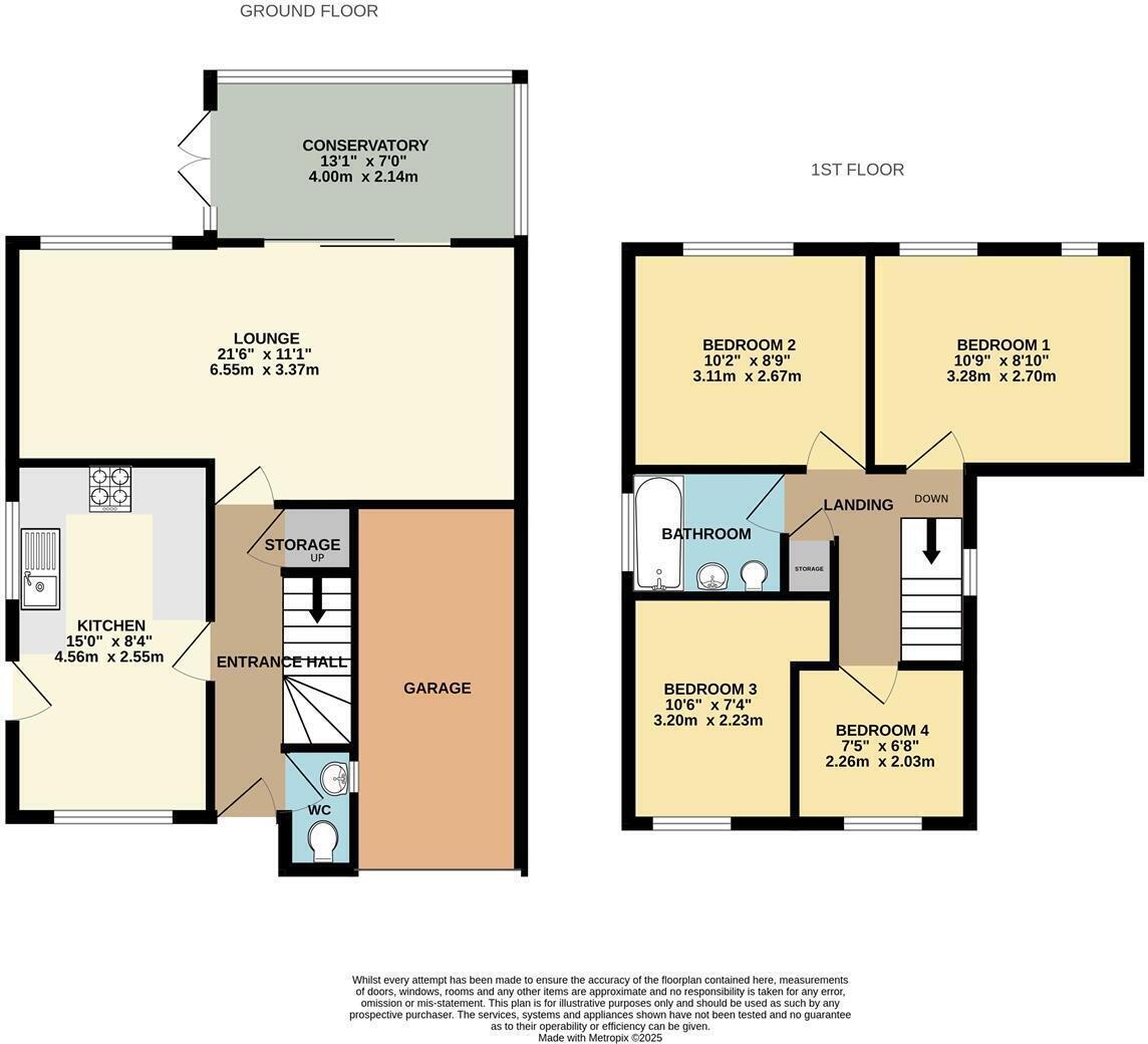 Beacon Close, Leicester, Leicestershire floorplan