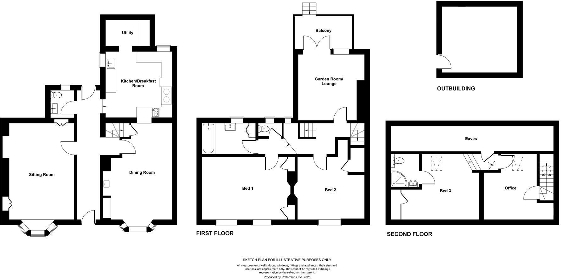 Frenchgate, Richmond floorplan