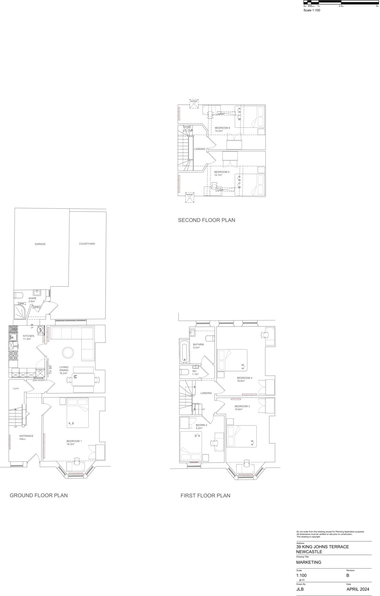 39 King John Terrace NE6 5XY floorplan