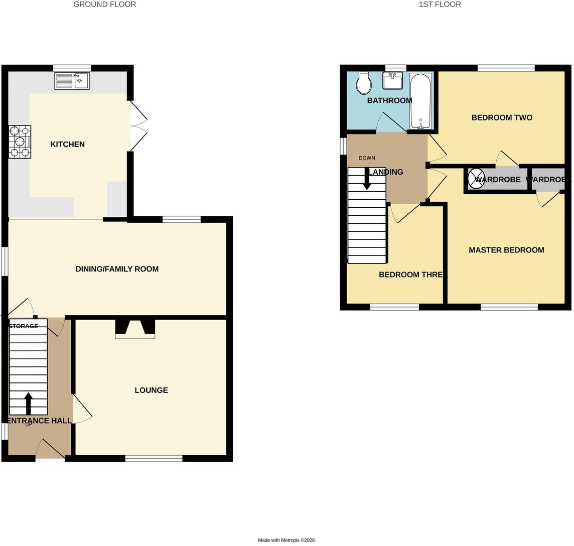 Margaret Road, Ledbury, HR8 floorplan