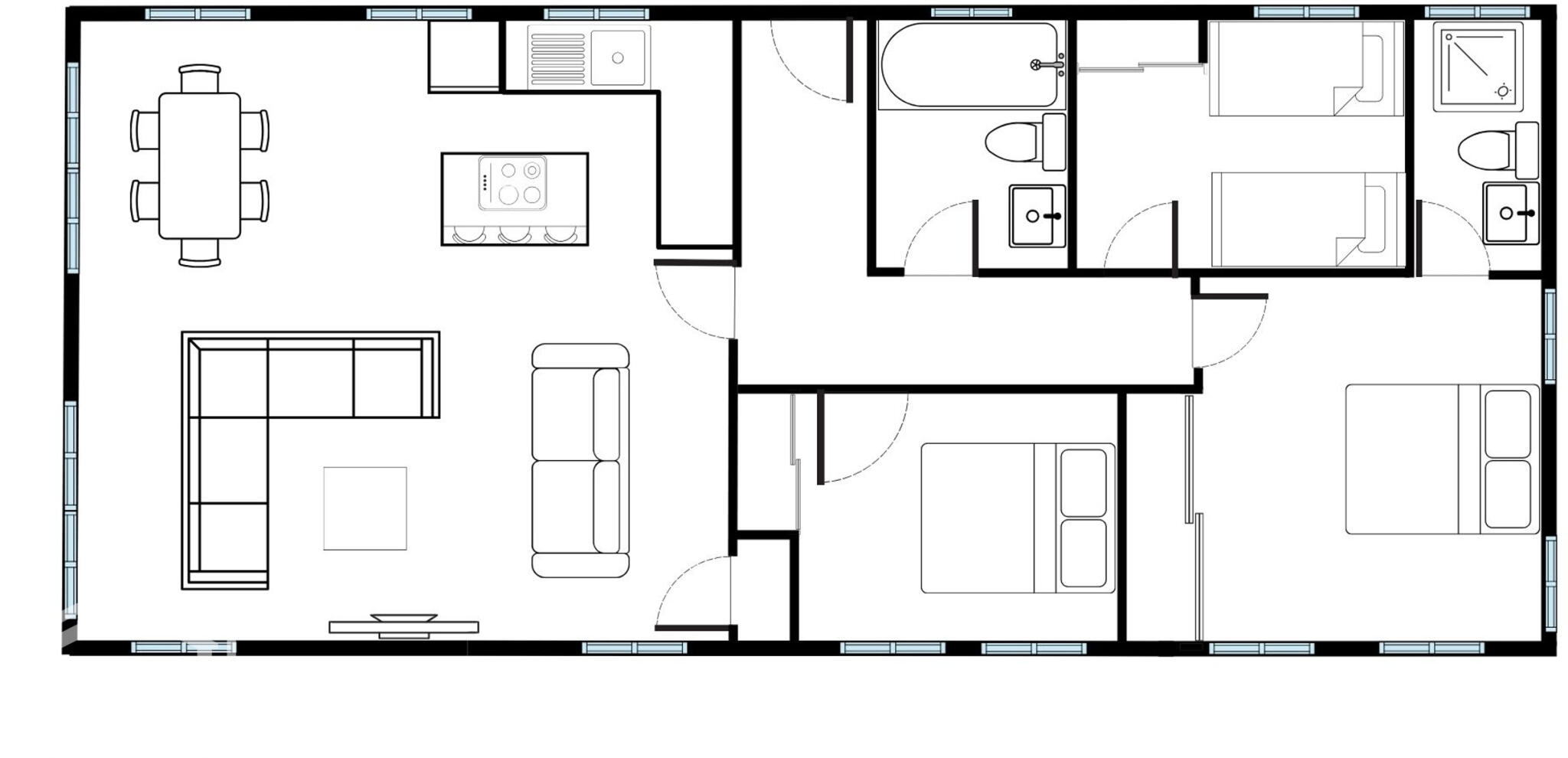 Reeds Bay, Ribby Hall Village, Wrea Green floorplan