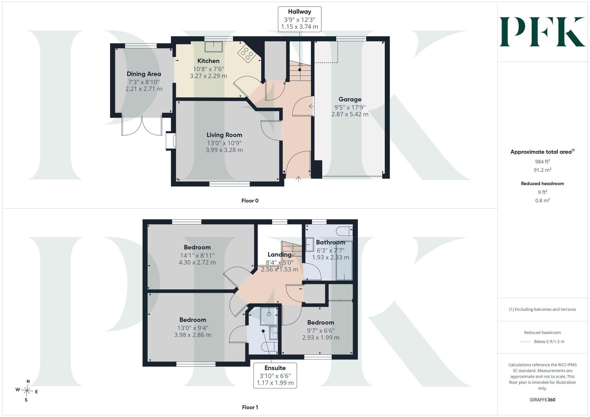 Colin Grove, Broughton Cross, CA13 floorplan