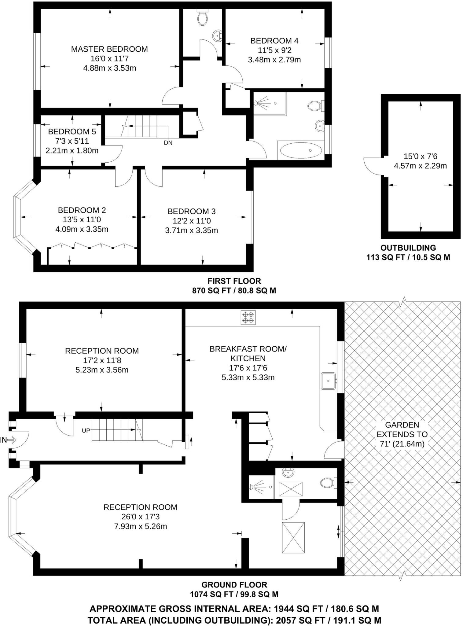 Walden Avenue, Chislehurst, BR7 floorplan