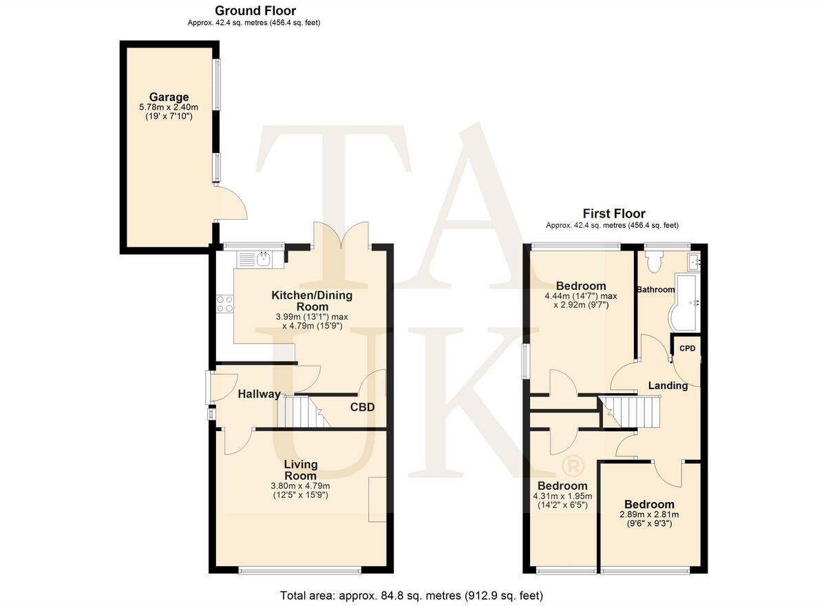 Land Oak Drive, Kidderminster, DY10 floorplan