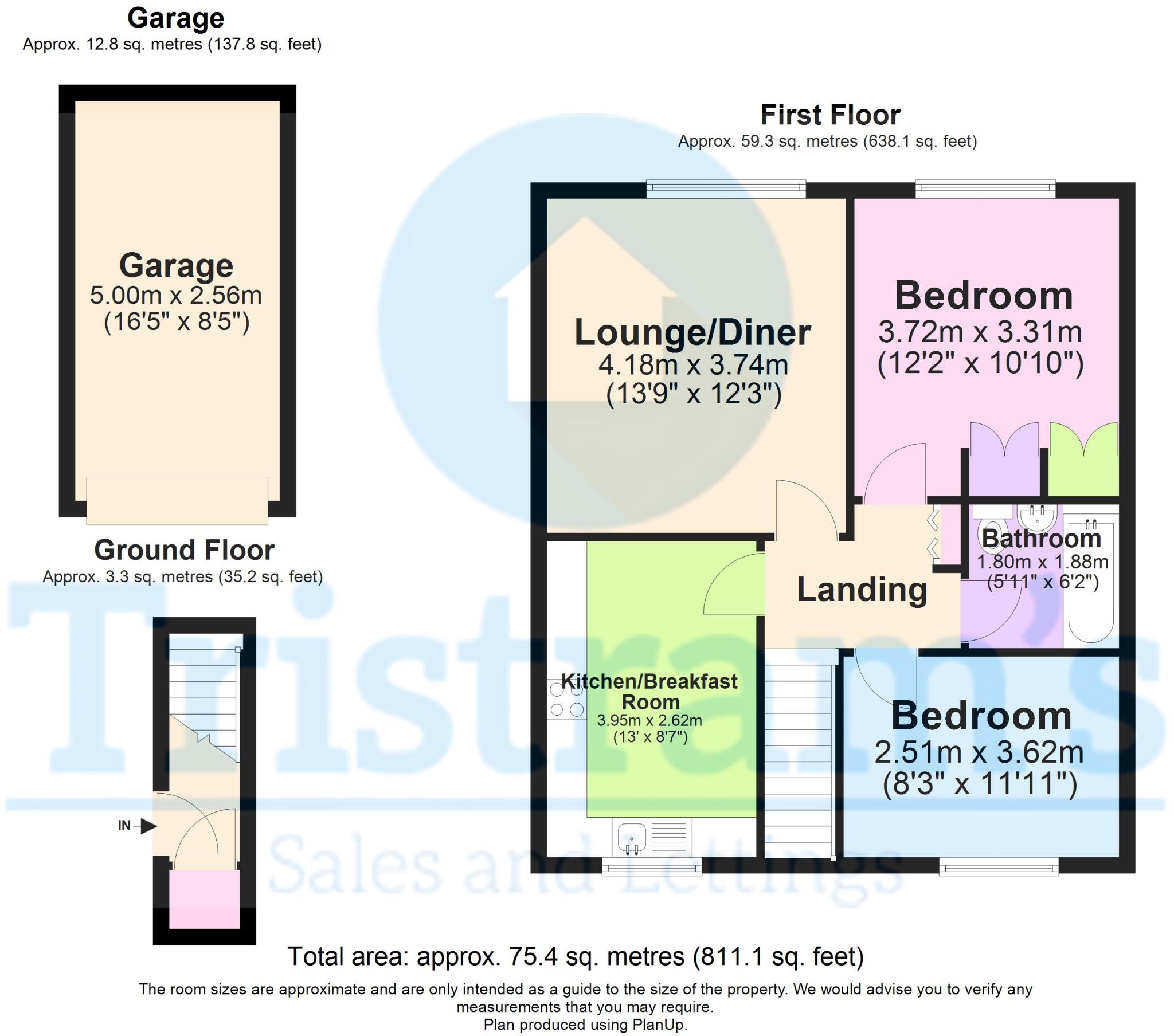 Raibank Gardens, Woodthorpe floorplan