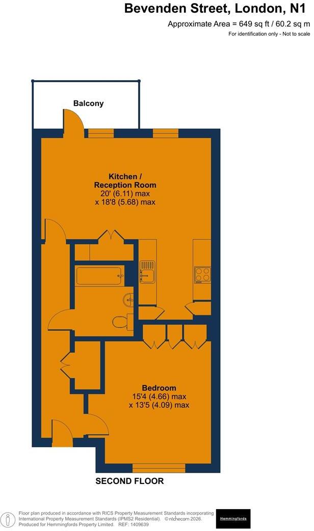 Bevenden Street, London, N1 floorplan