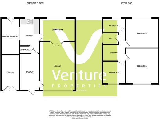 Chase Close, Darlington floorplan