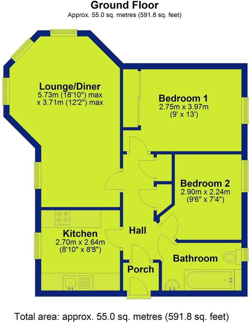 Wenlock Drive, West Bridgford, Nottingham floorplan