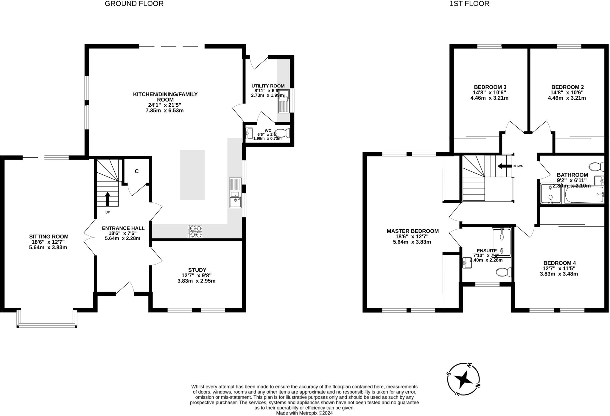 Roxton Road, Immingham, Grimsby, North East Lincs, DN40 floorplan