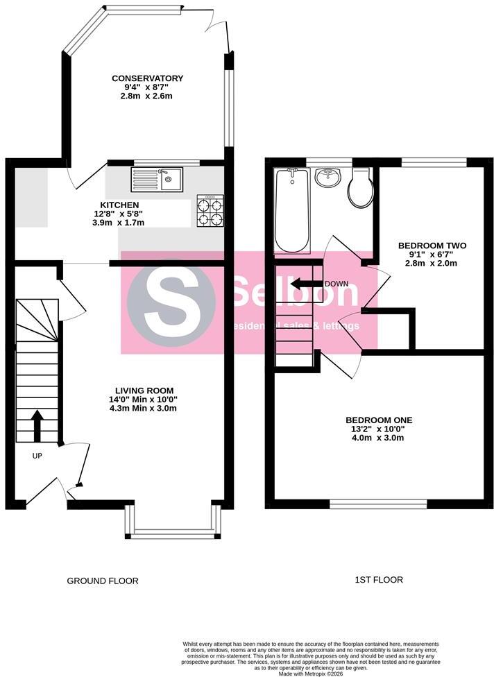 Griffon Close, Farnborough floorplan