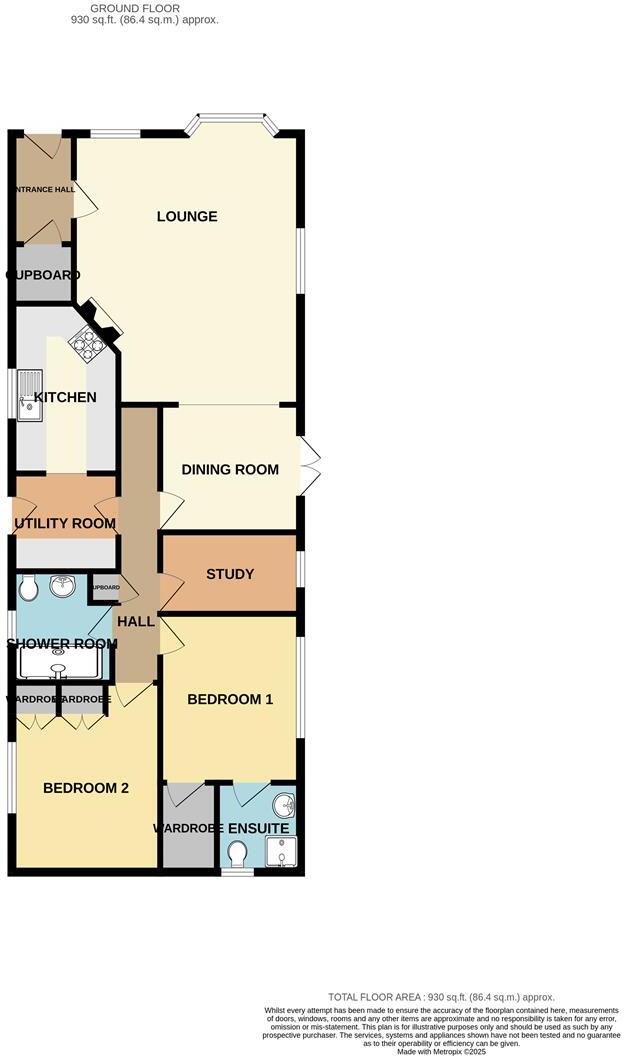 Brewery Road, Wooler floorplan
