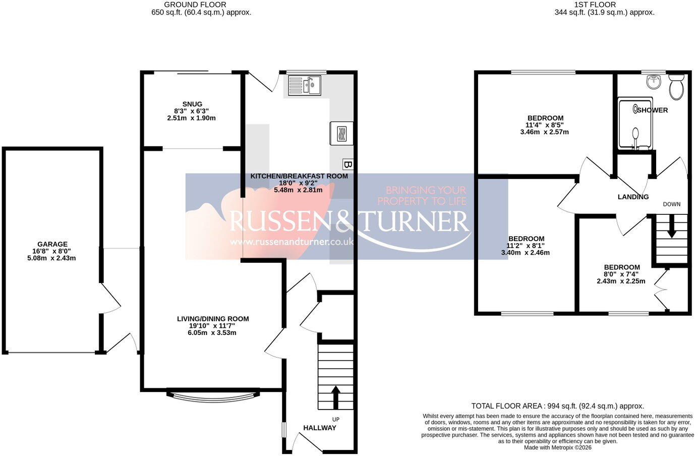 Detached Home on Elvington Close to the Hospital floorplan