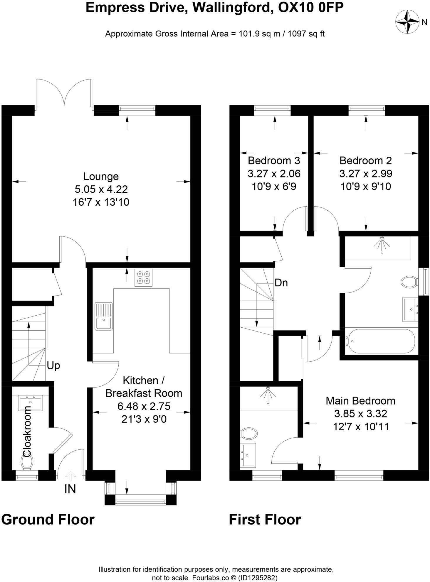 Empress Drive, Wallingford floorplan