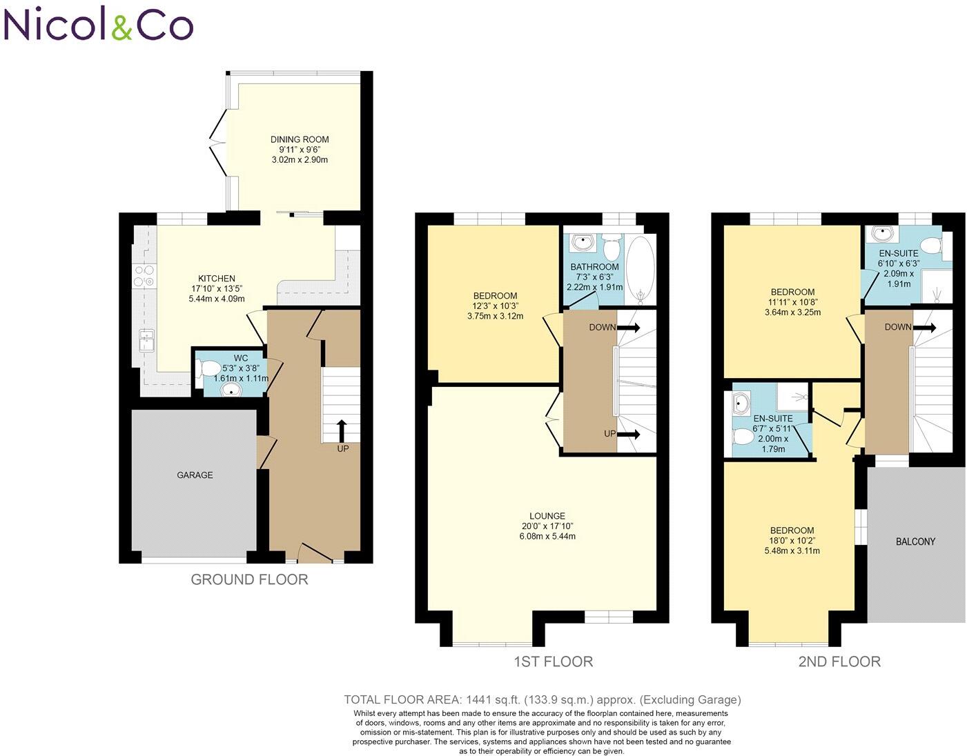 Surman Street, Worcester, Worcestershire, WR1 floorplan