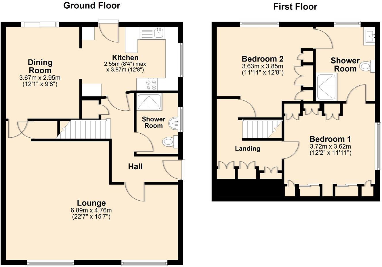 Compass Road, Hull floorplan