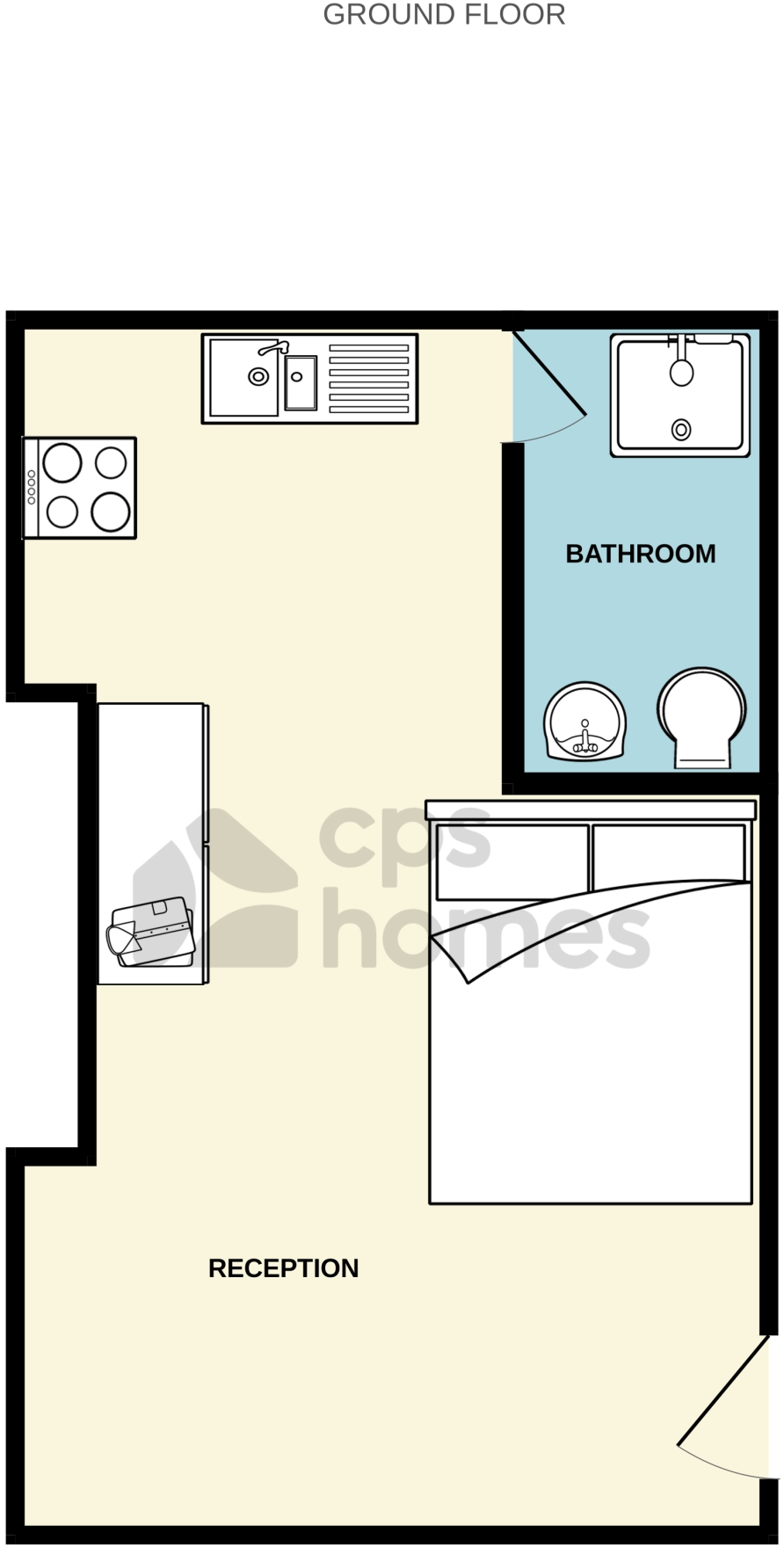 Rhymney Terrace, Cathays floorplan