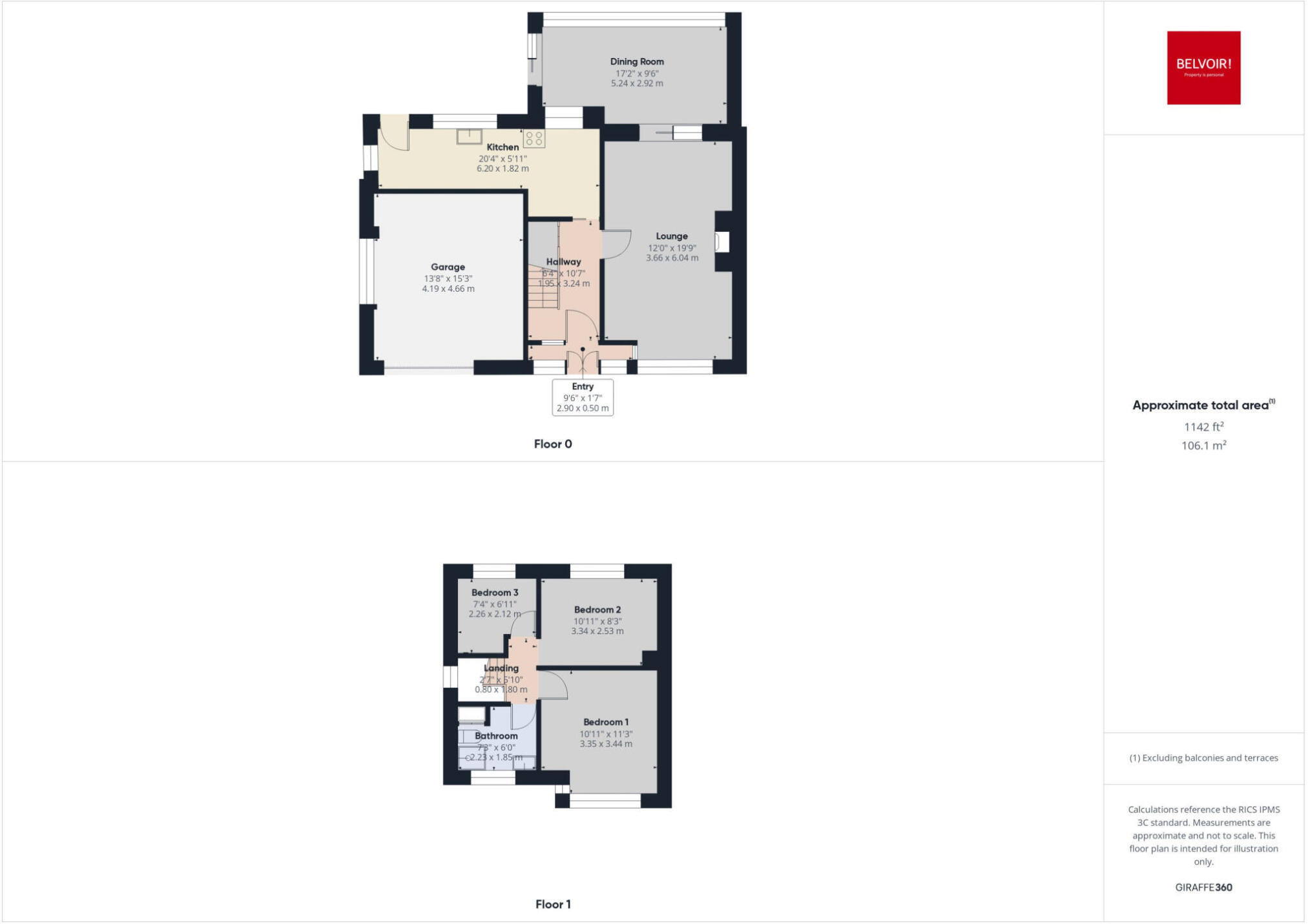 201 Manchester Road, Woolston, Warrington, Cheshire WA1 4HL floorplan