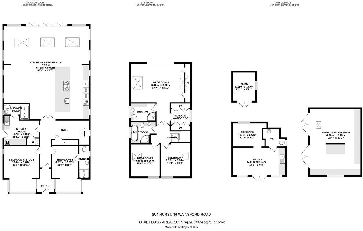 Wainsford Road, Everton, Lymington, SO41 floorplan
