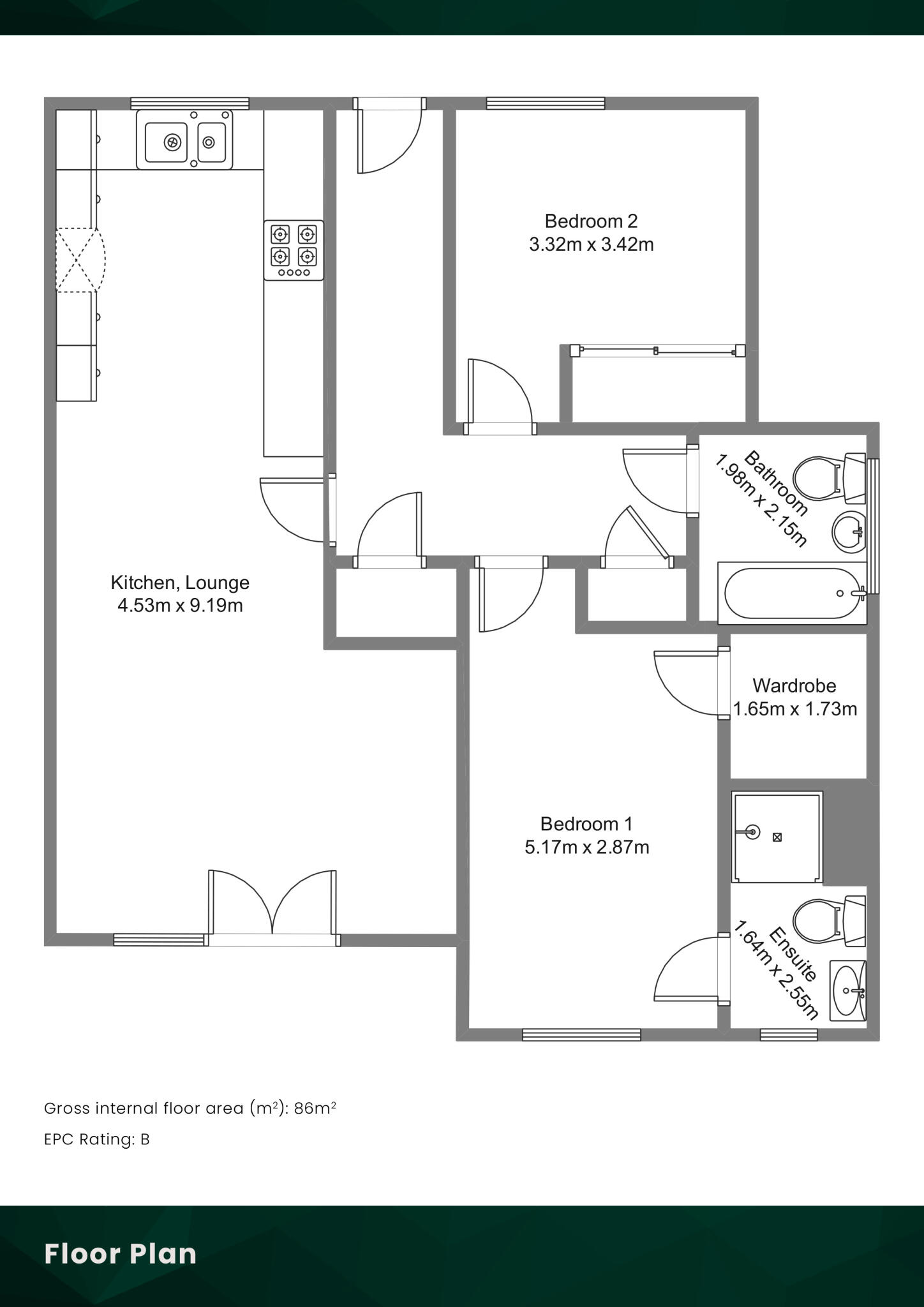 3 Scott Road, Forres, IV36 2PS floorplan