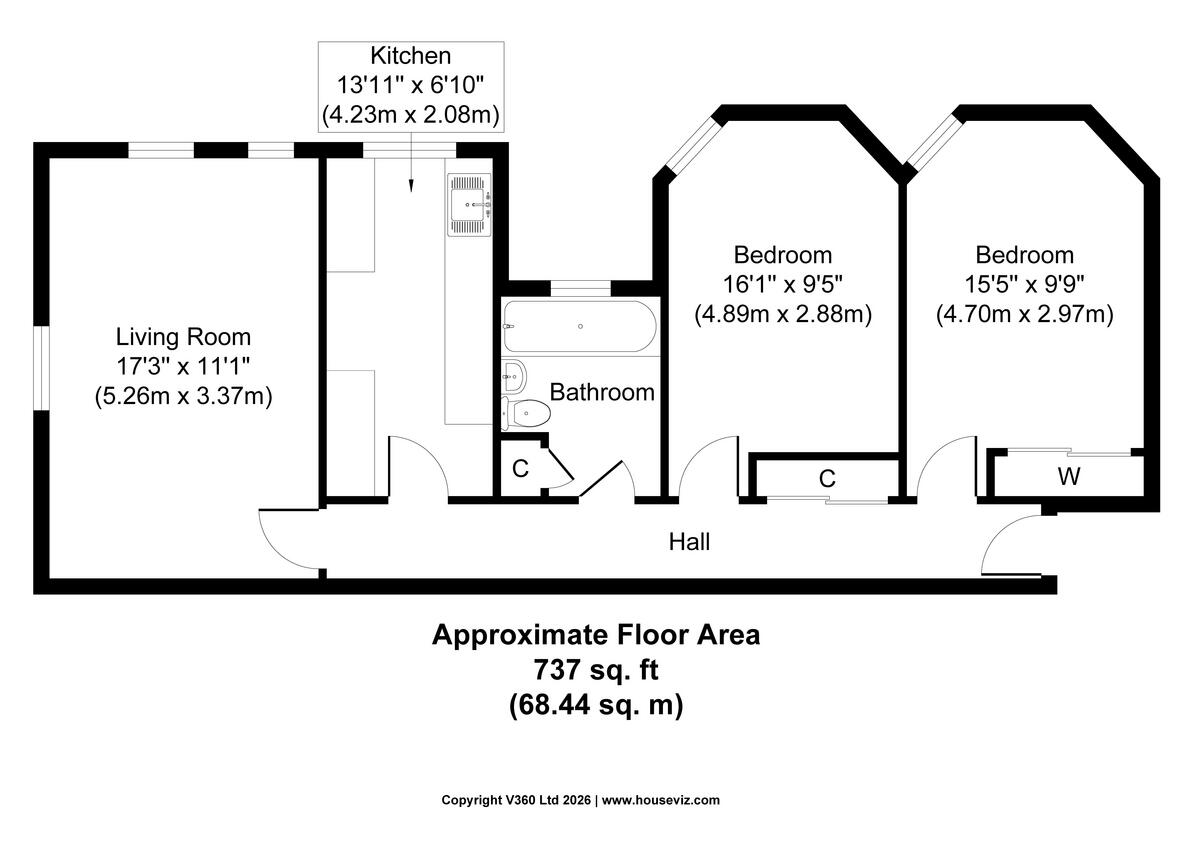 Lingdale Court, Prenton, CH43 8 floorplan