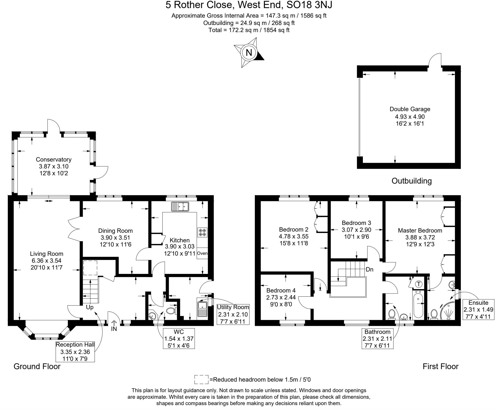 West End, Southampton floorplan