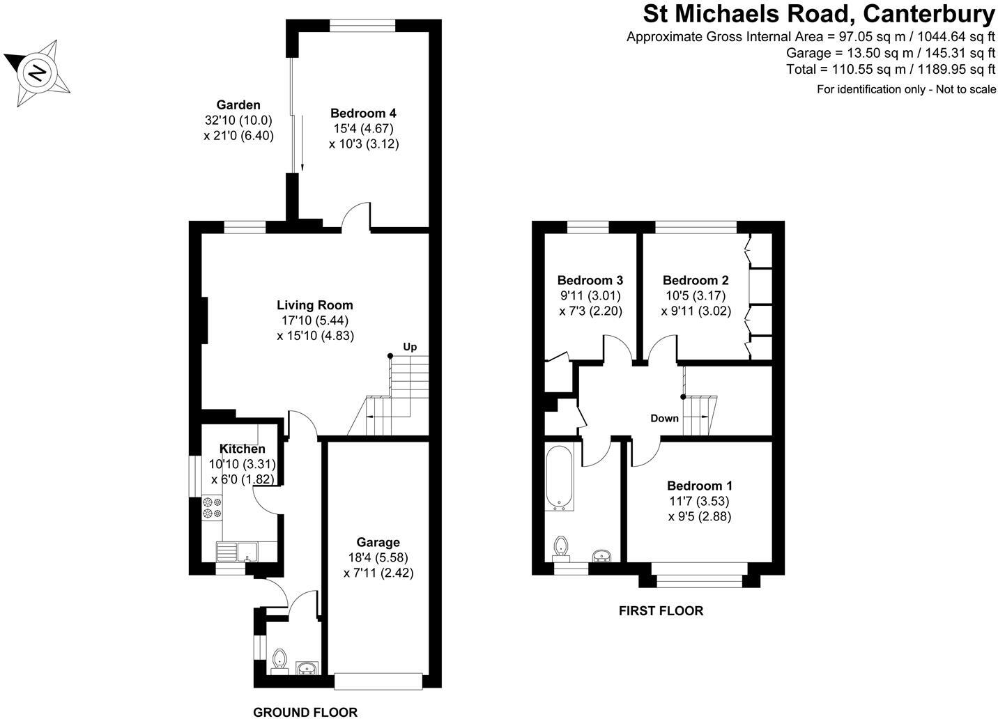 St. Michaels Road, Canterbury floorplan