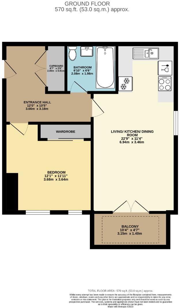 Wyre Crescent, St Neots floorplan