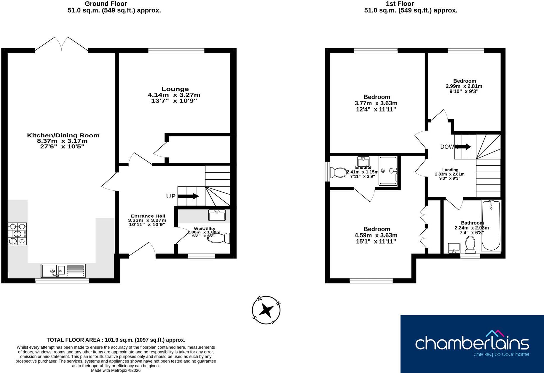 Sadler Green, Bovey Tracey, TQ13 floorplan
