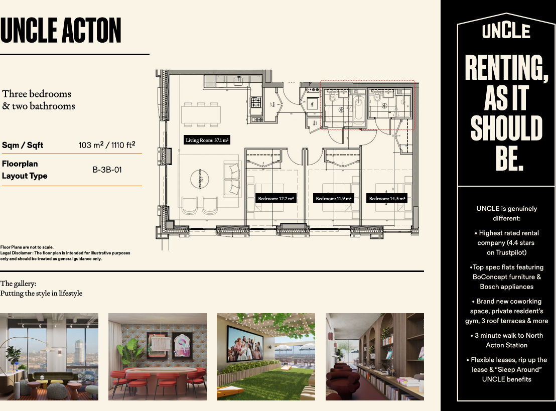 Artisan Point,, 136 Victoria Rd,, North Acton,, London, W3 floorplan