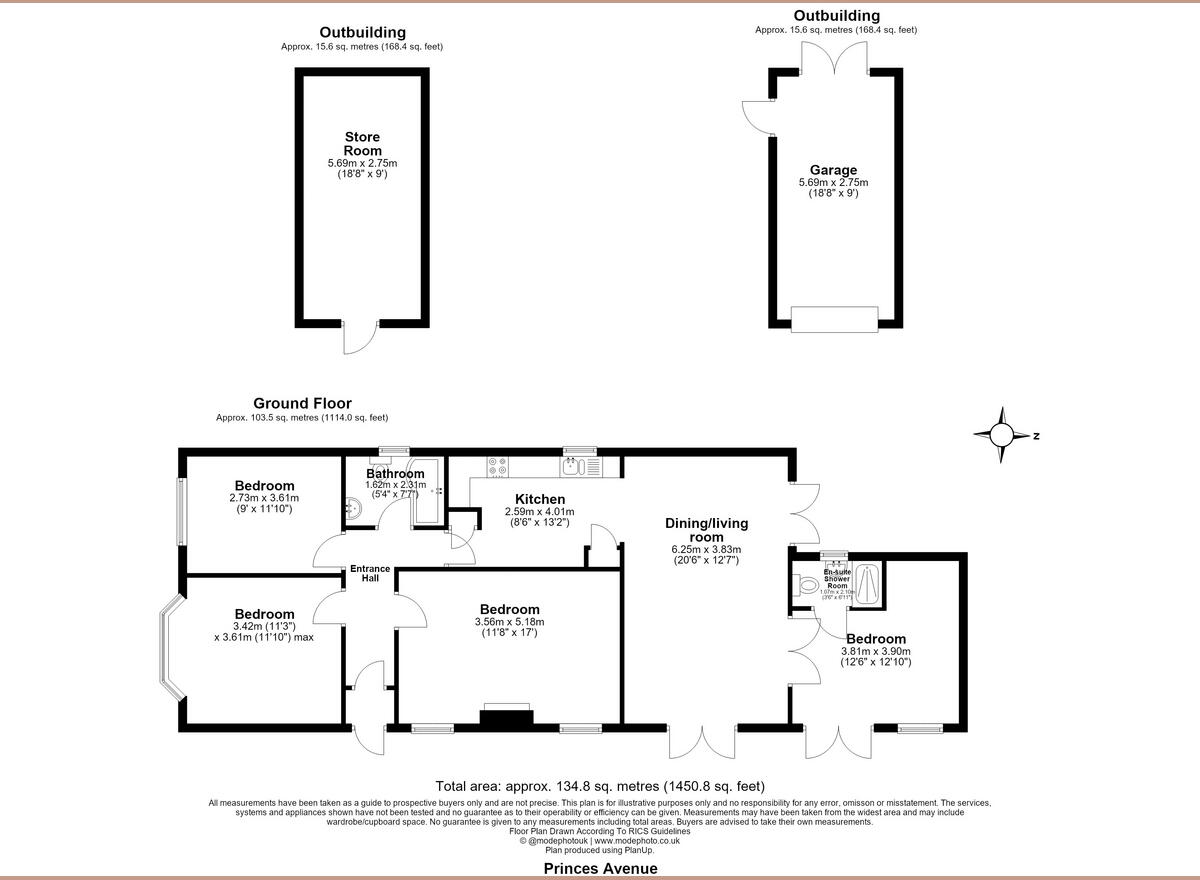 Princes Avenue, Benfleet, SS7 floorplan