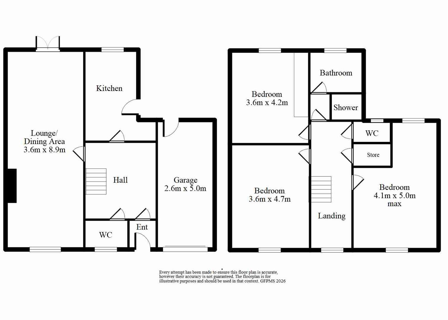 Brooks Terrace, Clayton Heights, Bradford floorplan