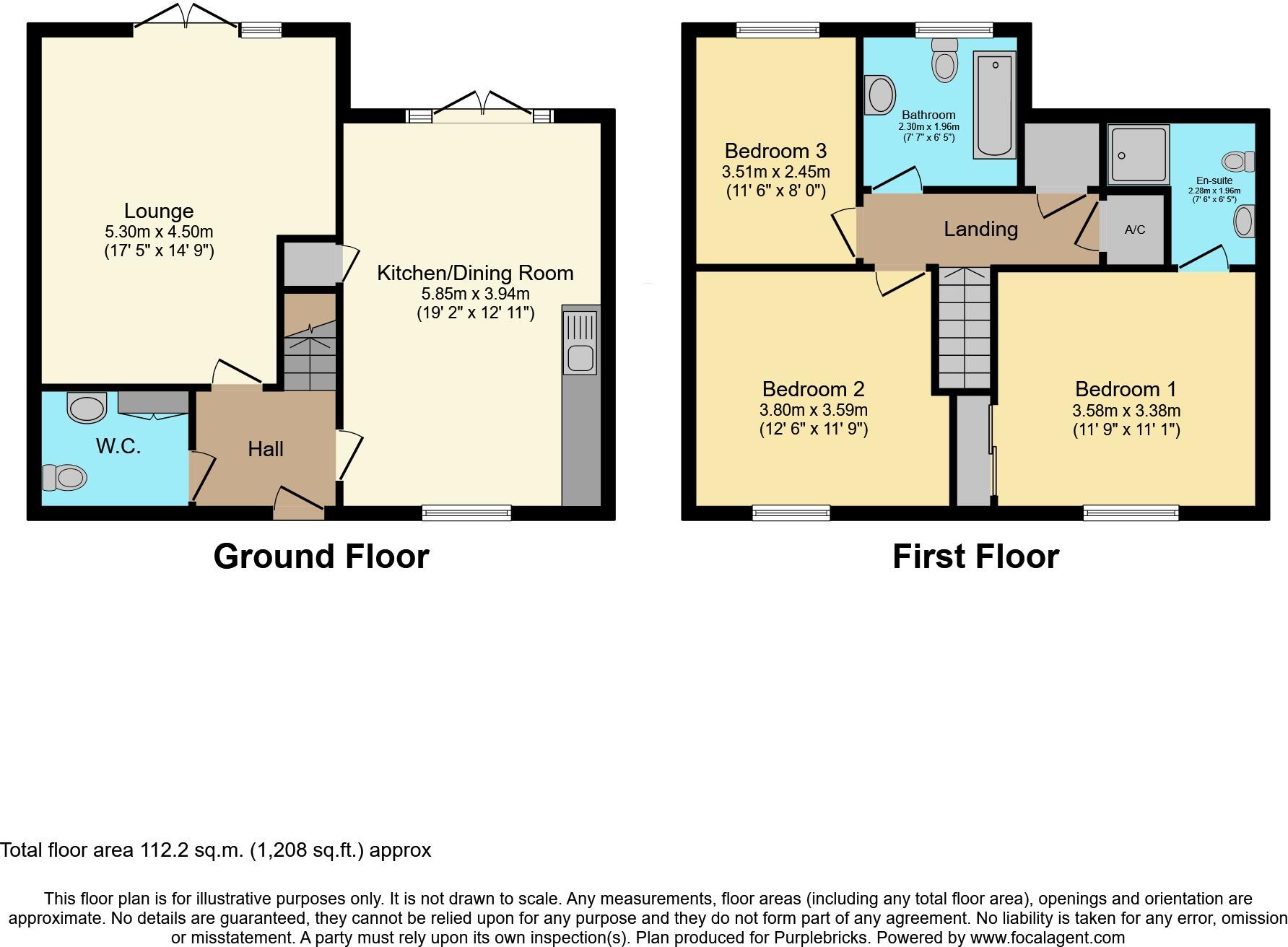 Bonita Walk, Colchester, CO4 floorplan