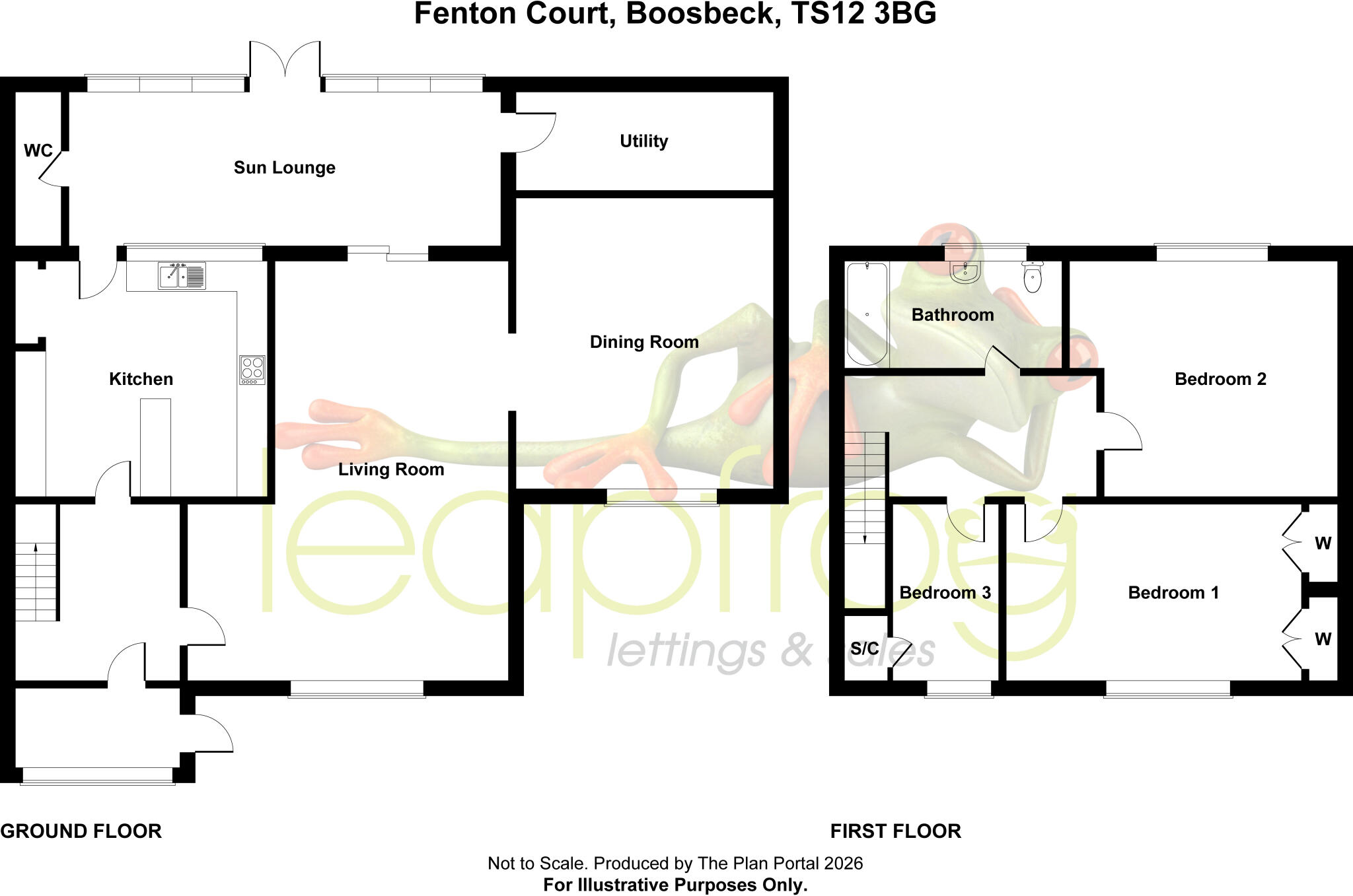 Fenton Court, Boosbeck, Redcar And Cleveland floorplan