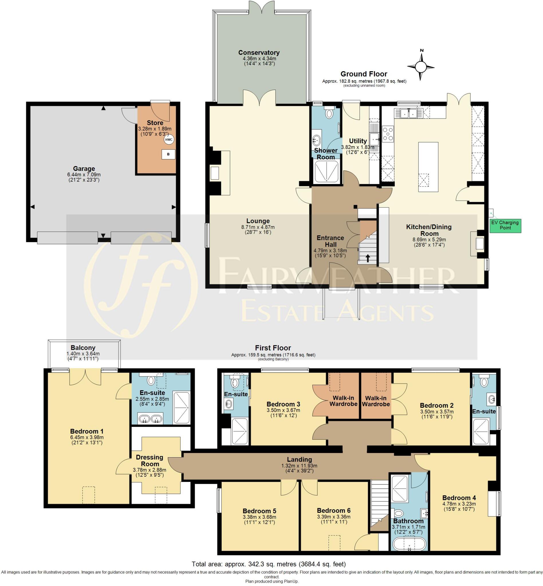 Grovefield Lane, Freiston, Boston, Lincolnshire PE22 0QL floorplan
