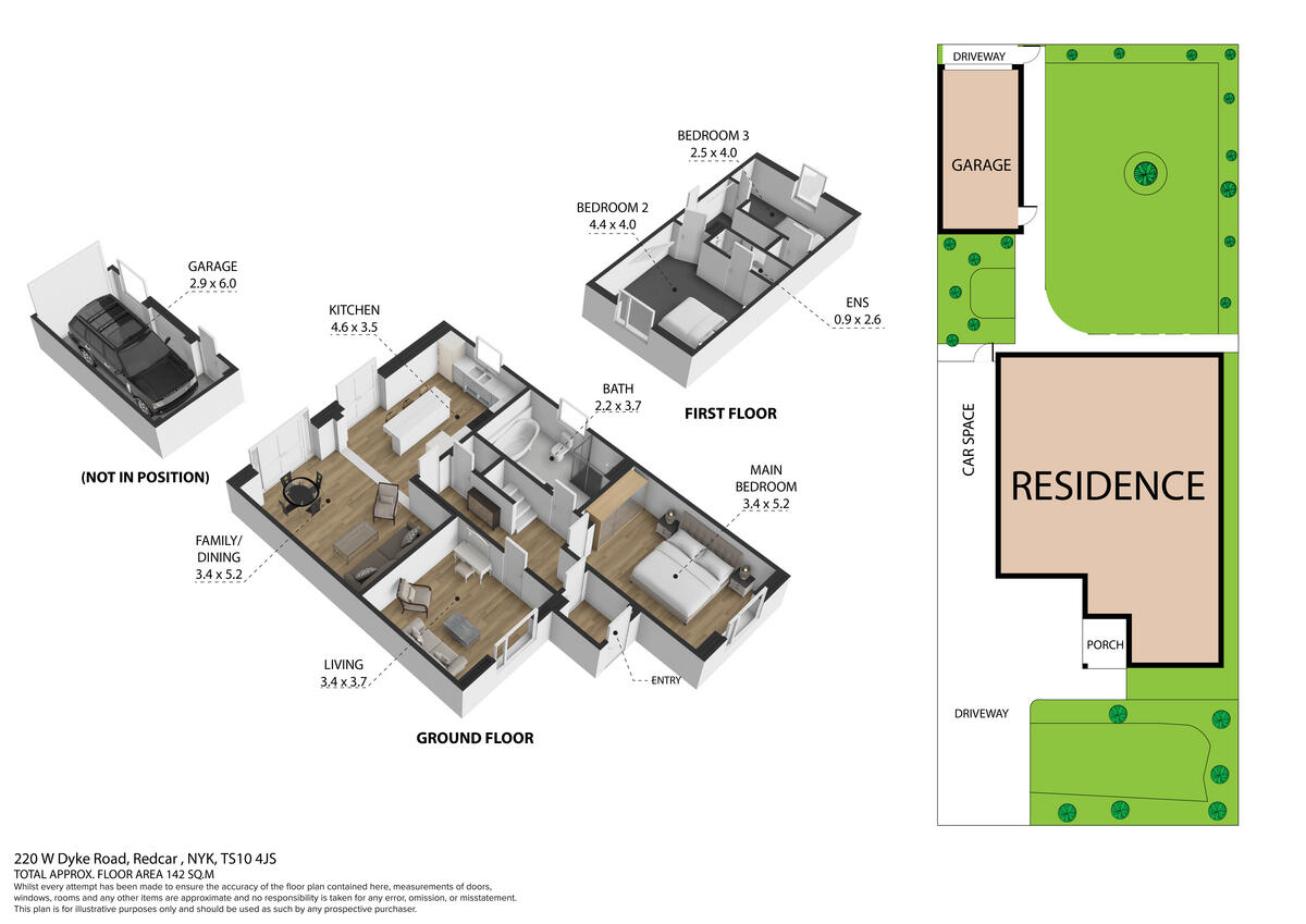 WEST DYKE Road, Redcar, TS10 floorplan