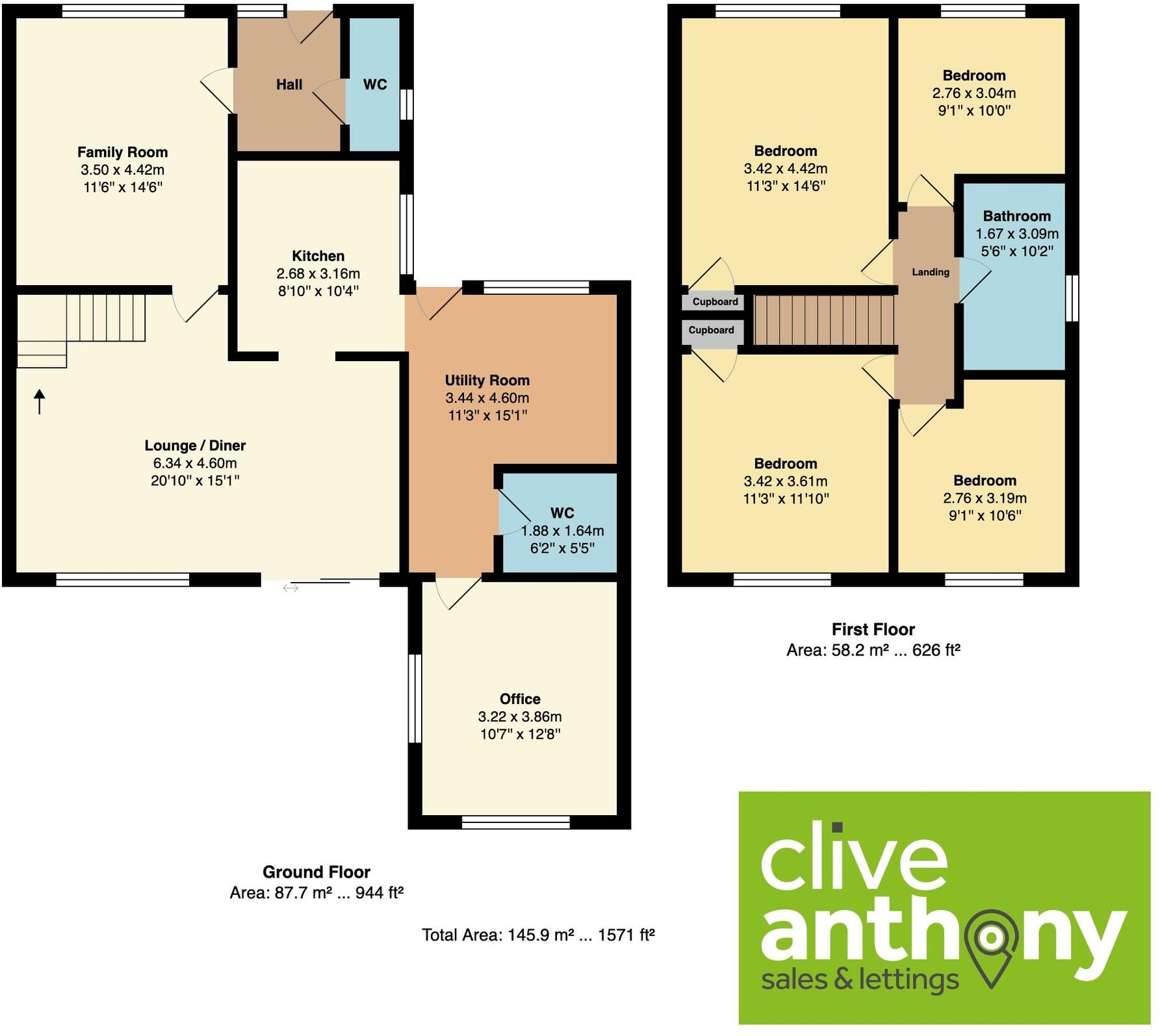 Richmond Close, Whitefield, M45 floorplan
