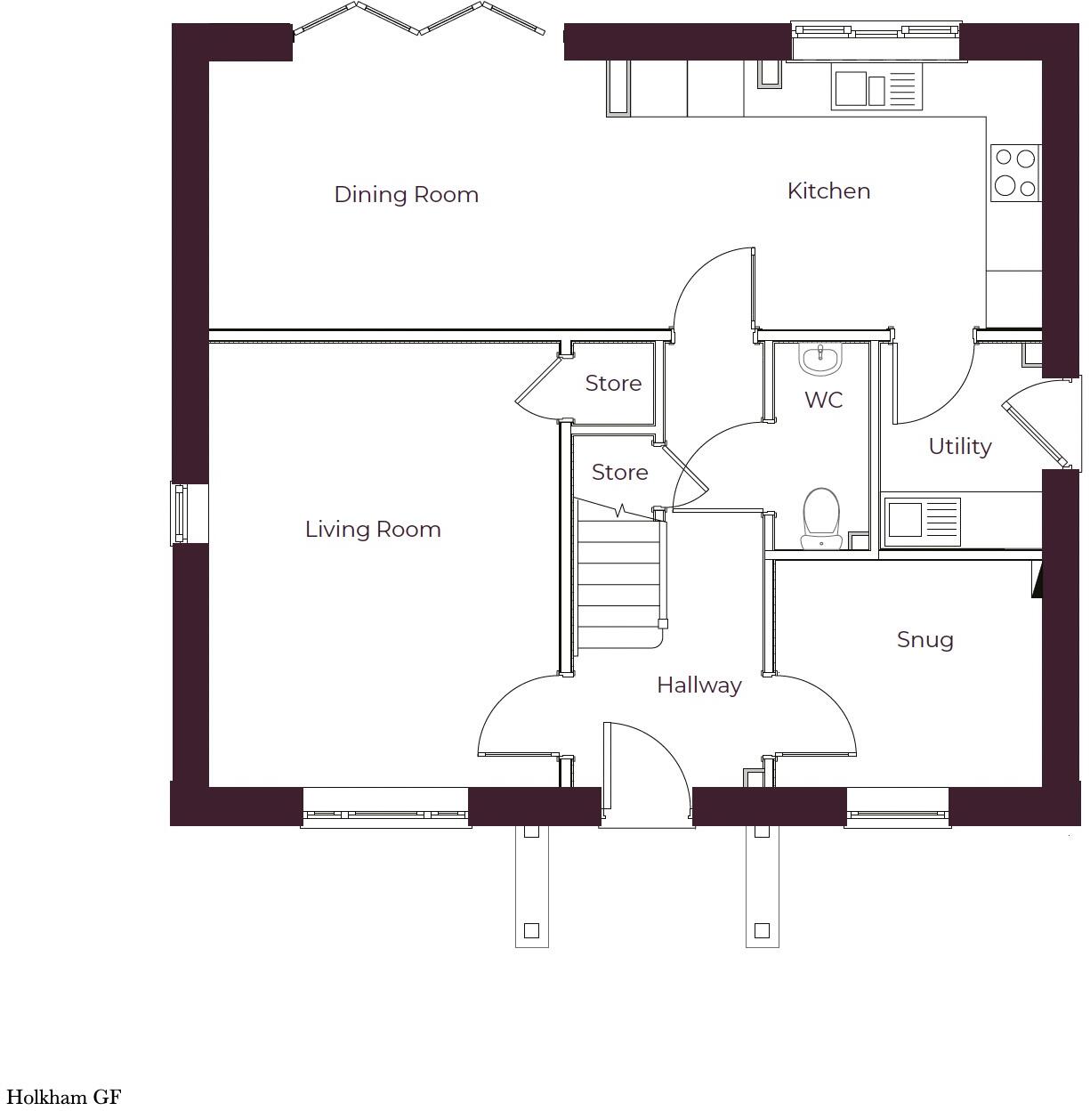 Rectory Road, Coltishall, Norwich floorplan