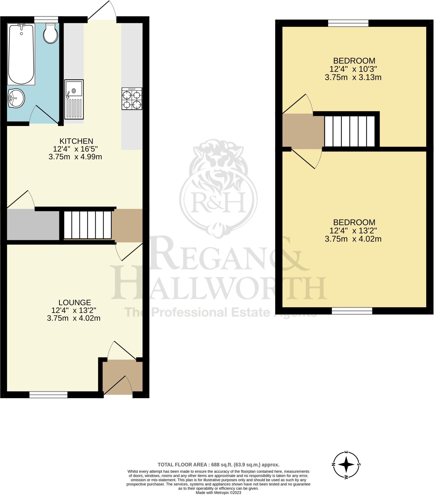 Taylor Street, Skelmersdale, WN8 8TS floorplan