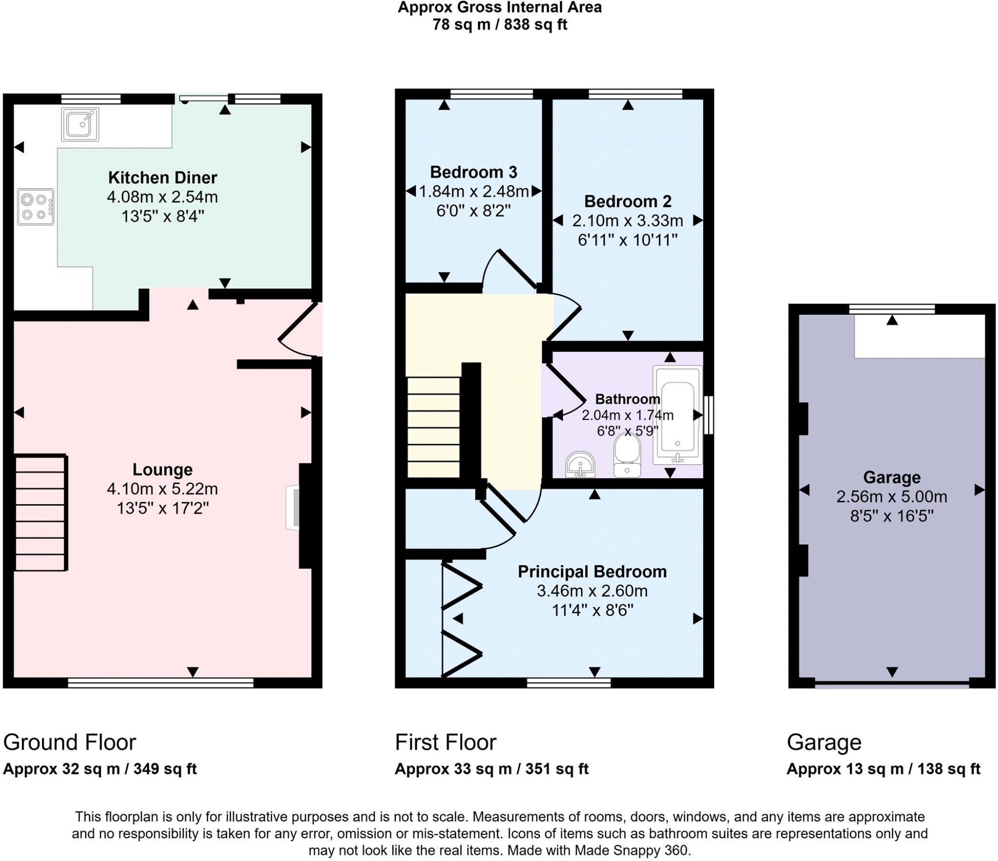 Marks Drive, Bodmin, Cornwall, PL31 floorplan