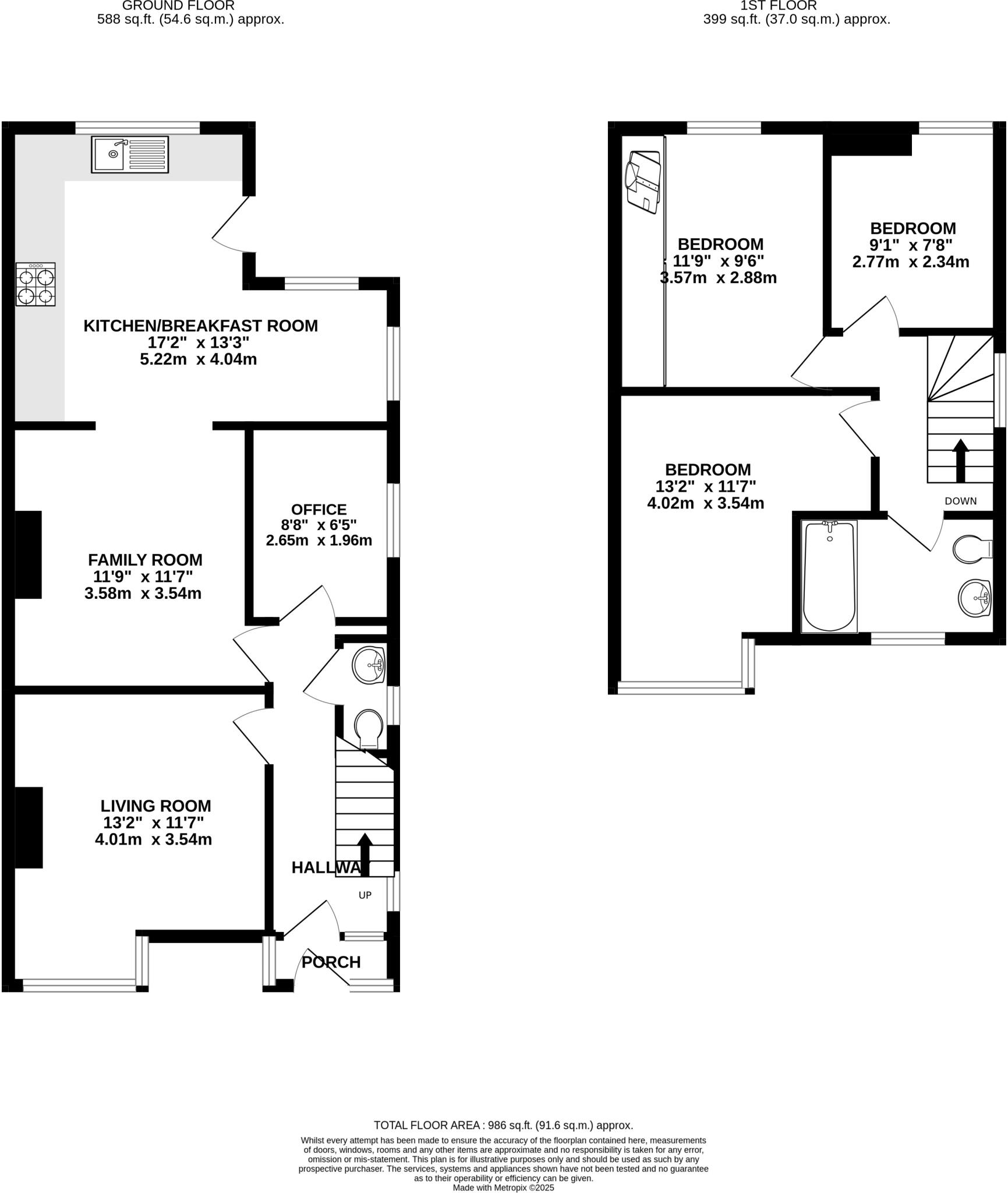 Front Street, Slip End, LU1 floorplan