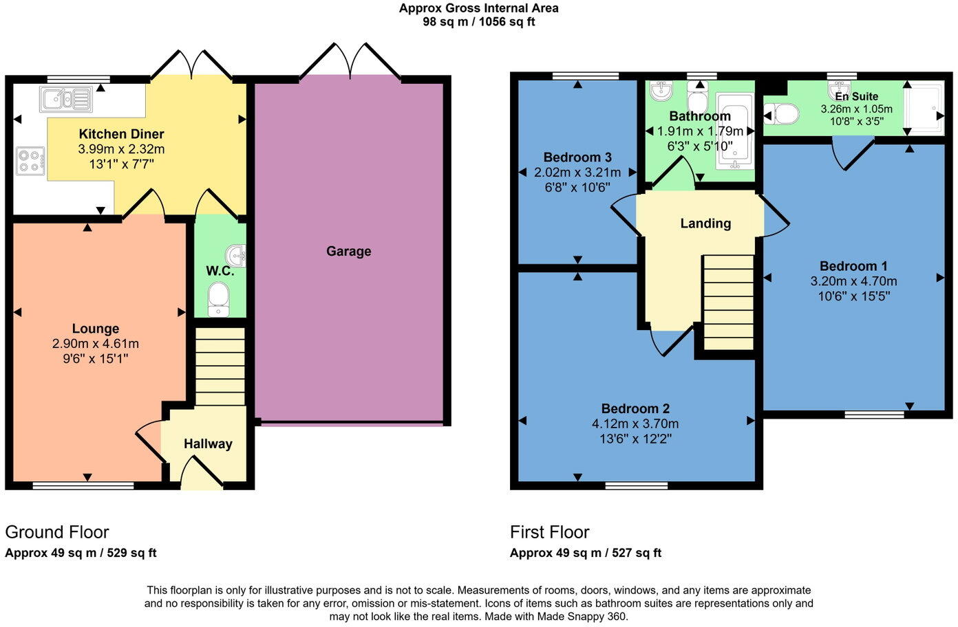 Moore Drive , Workington , CA14 4FF floorplan