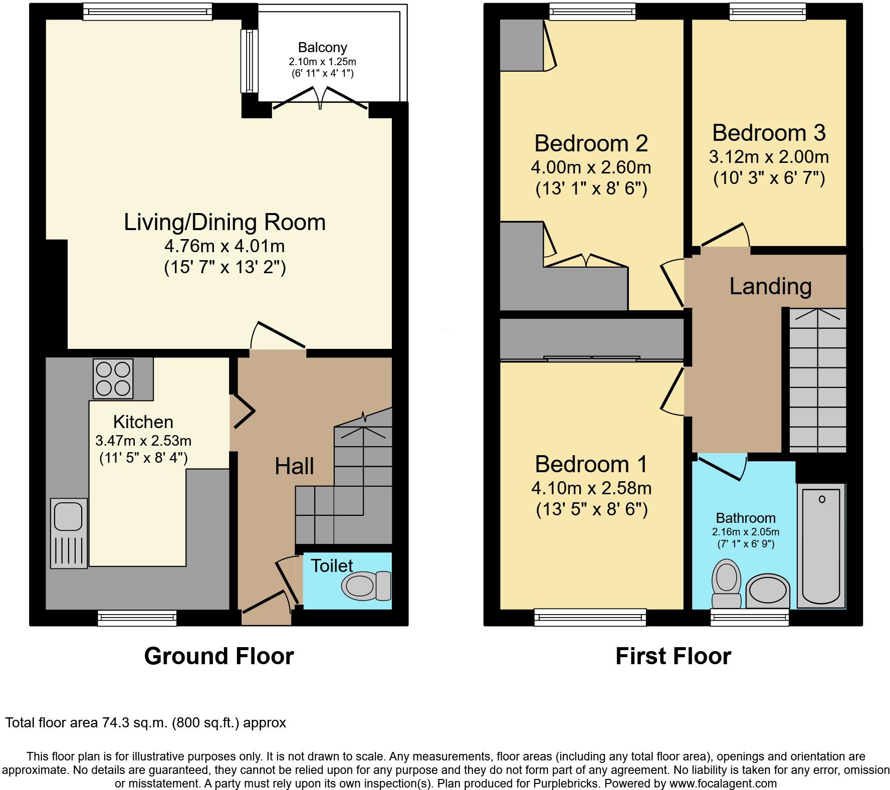 84 Willis Street floorplan