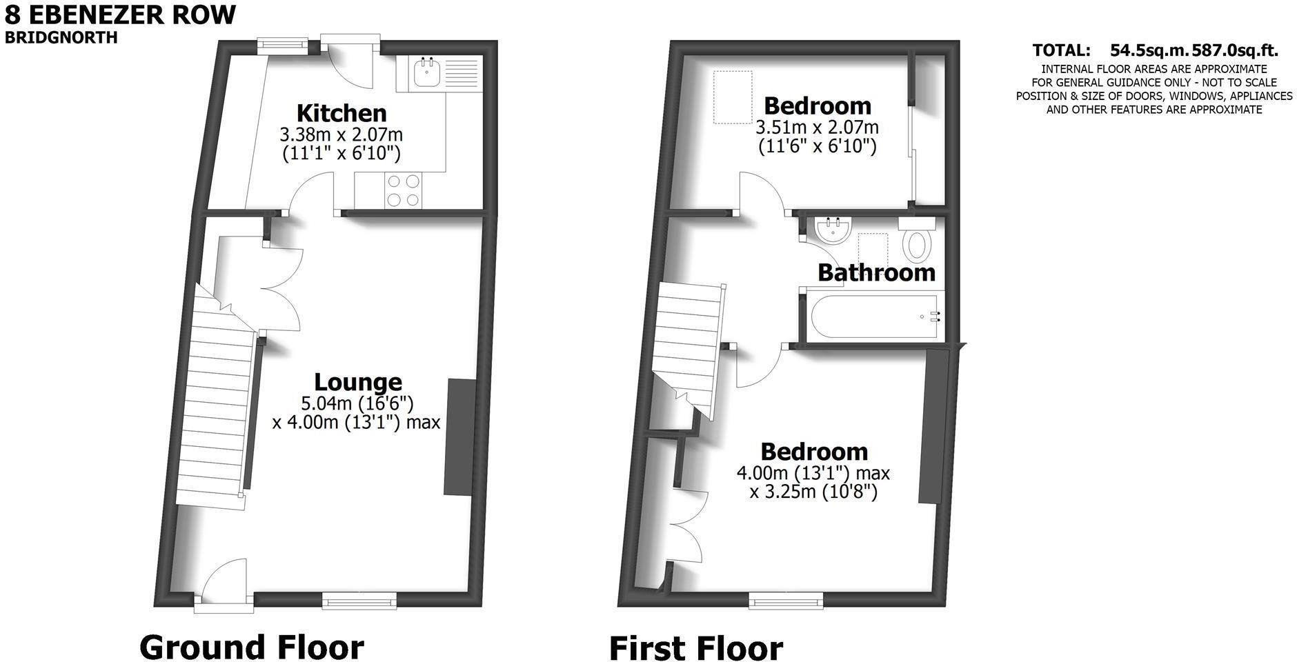 8 Ebenezer Row, Bridgnorth floorplan